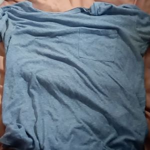 Regular blue short sleeve